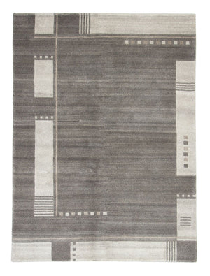 Tapis Népalais - 200 x 140 cm - gris