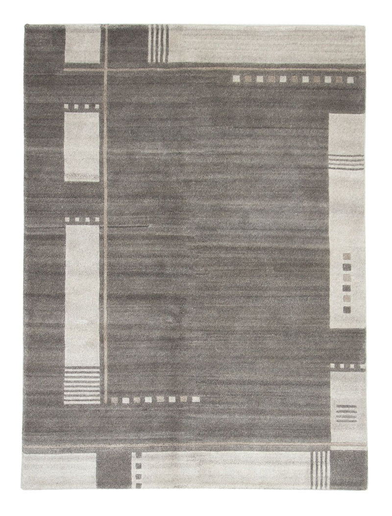 Tapis Népalais - 200 x 140 cm - gris