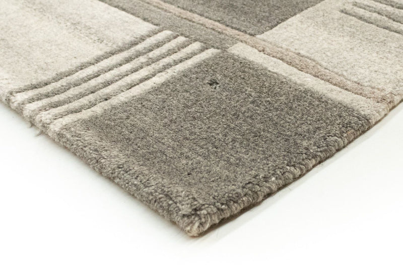 Tapis Népalais - 200 x 140 cm - gris