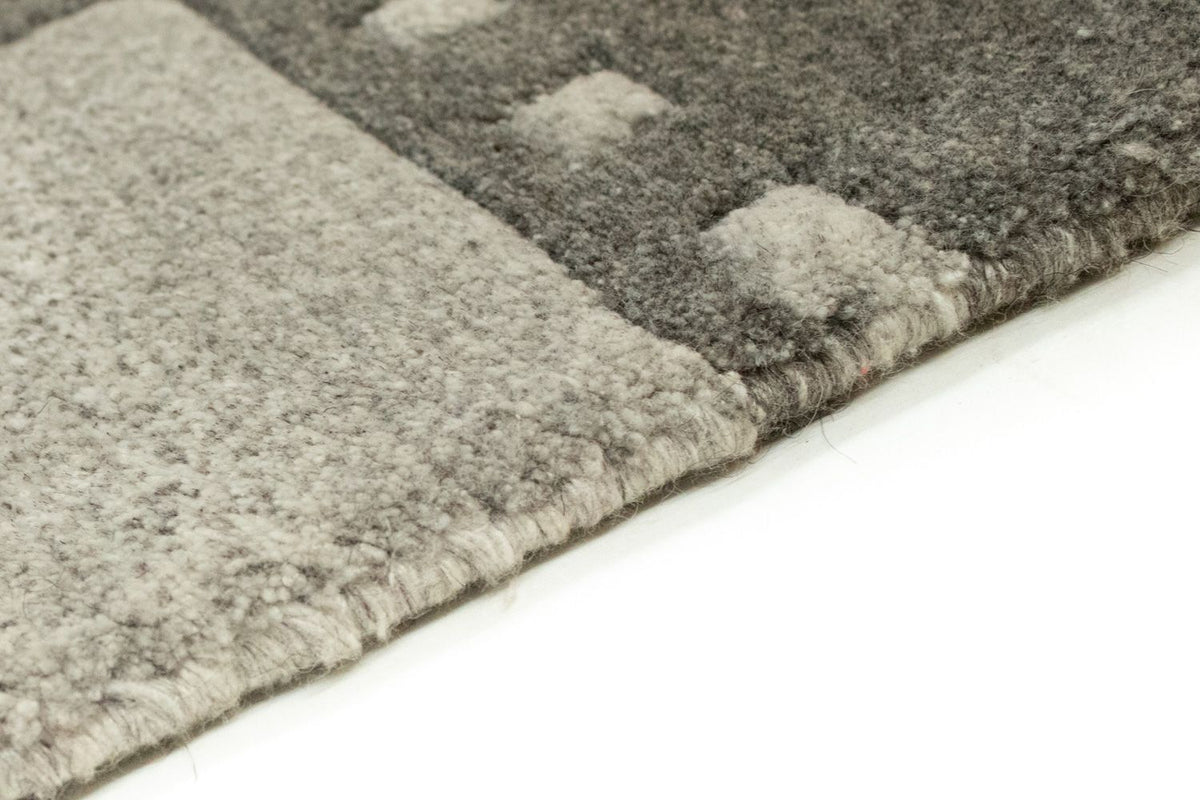 Tapis Népalais - 200 x 140 cm - gris