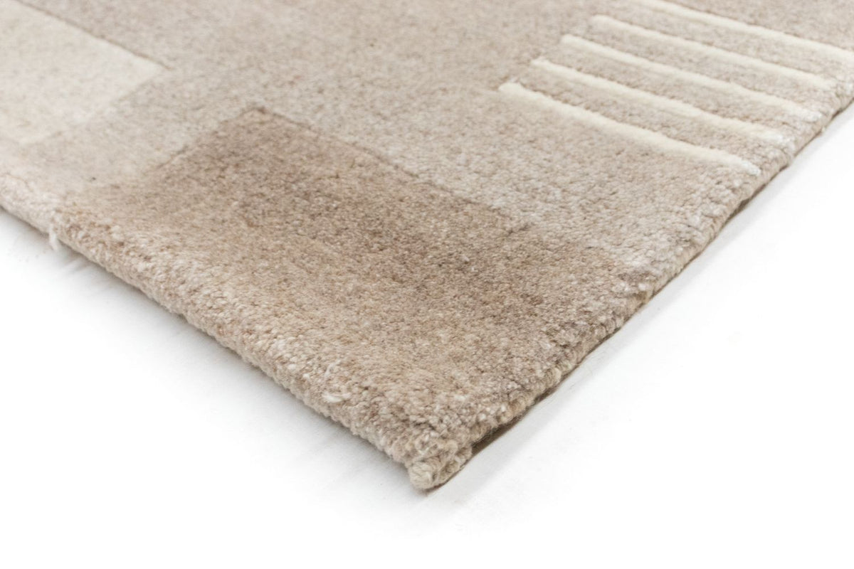 Tapis Népalais - 140 x 70 cm - beige