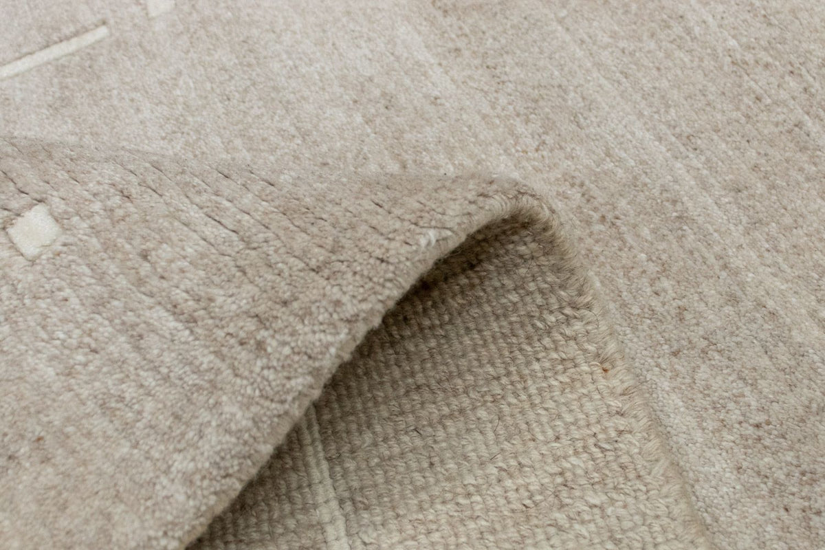 Tapis Népalais - 140 x 70 cm - beige