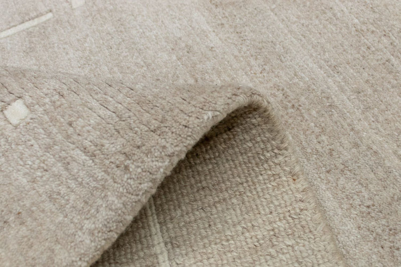 Tapis Népalais - 140 x 70 cm - beige