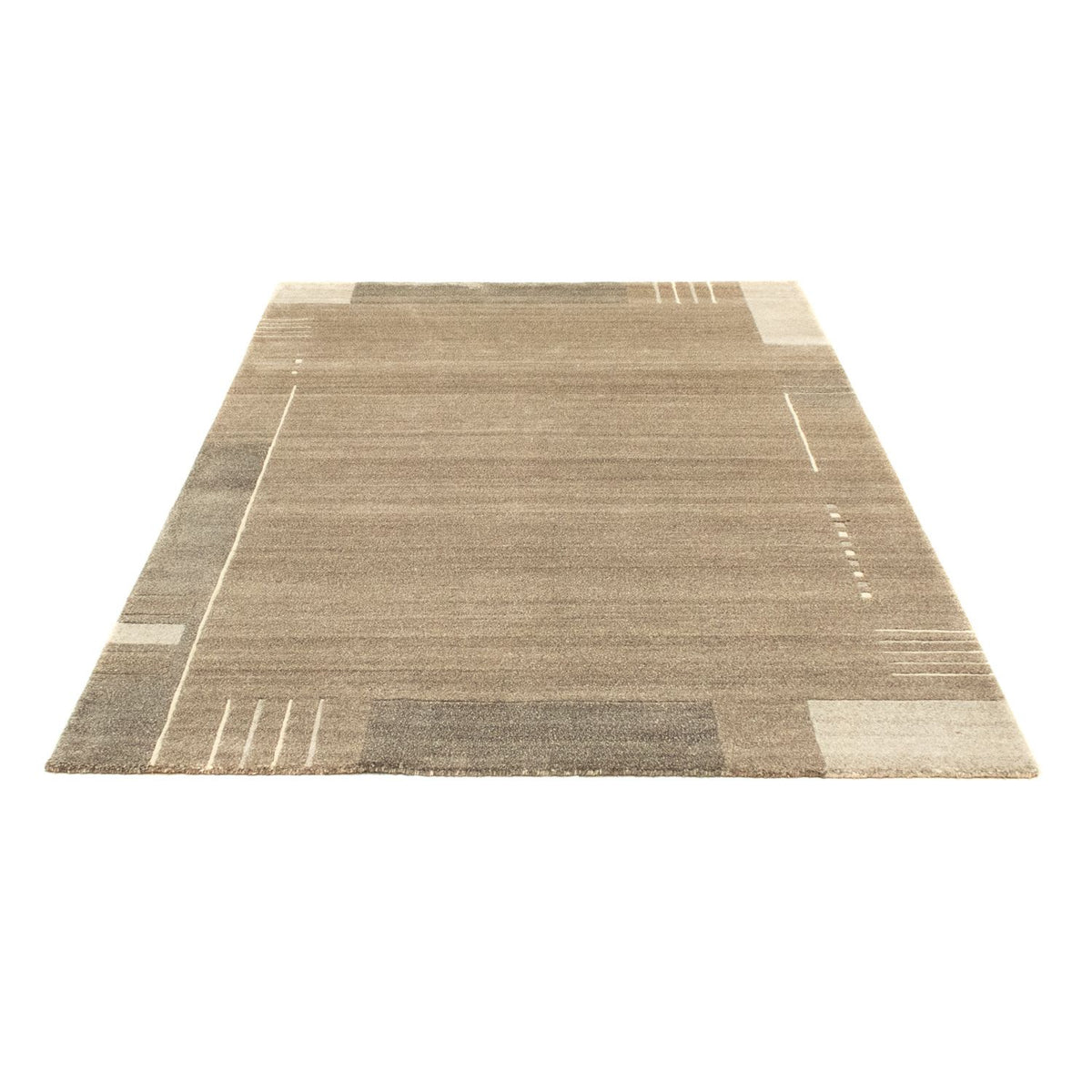 Tapis Népalais - 200 x 140 cm - beige