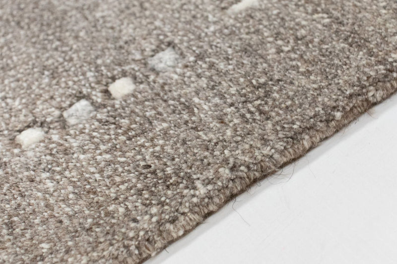 Tapis Népalais - 90 x 60 cm - gris