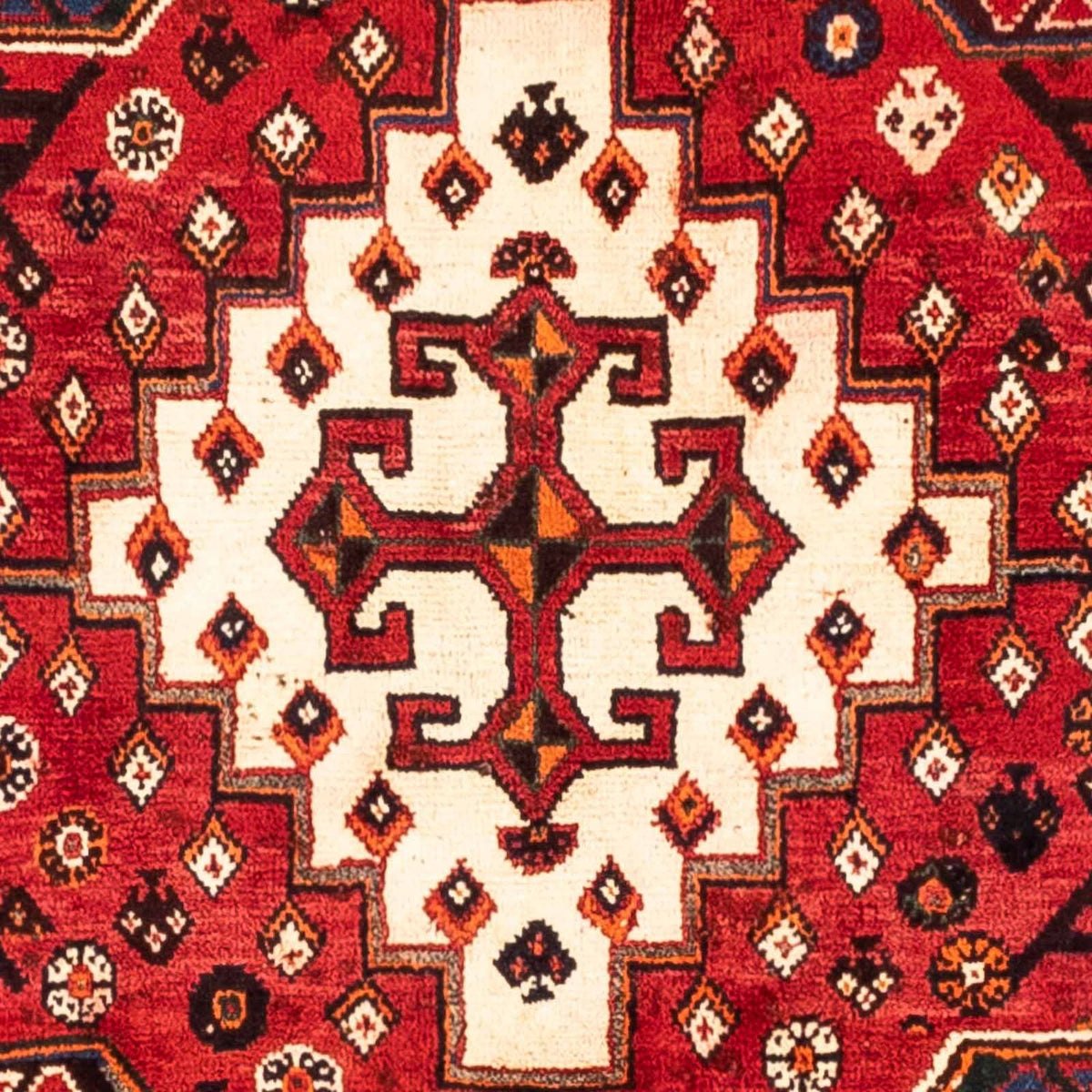 Tapis persan - Nomadic - 251 x 168 cm - rouge foncé