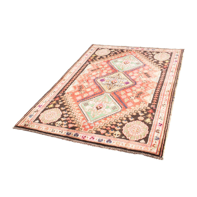 Tapis persan - Nomadic - 162 x 116 cm - rose