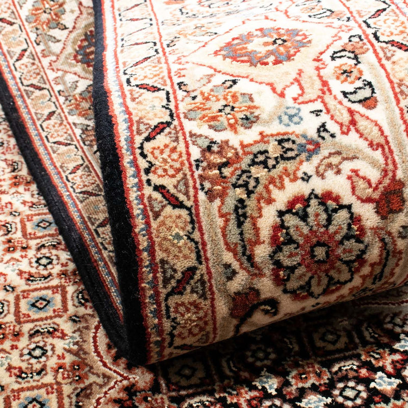 Tapis persan - Tabriz - 185 x 123 cm - bleu foncé