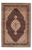 Tapis persan - Tabriz - 239 x 166 cm - bleu foncé