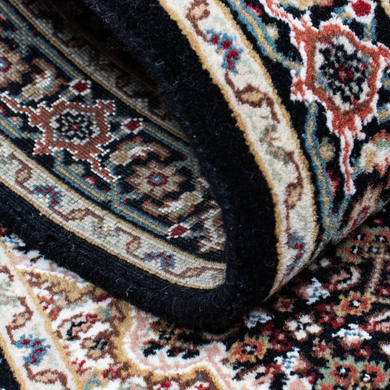 Tapis de couloir Tapis persan - Tabriz - 196 x 73 cm - bleu foncé