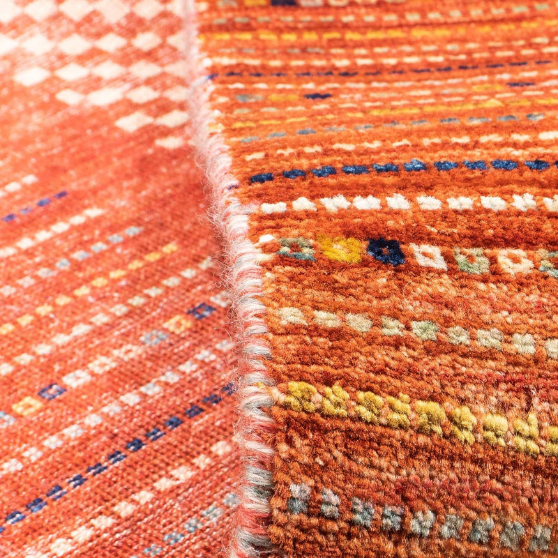 Tapis Gabbeh - Loribaft Persan - 228 x 170 cm - rouille