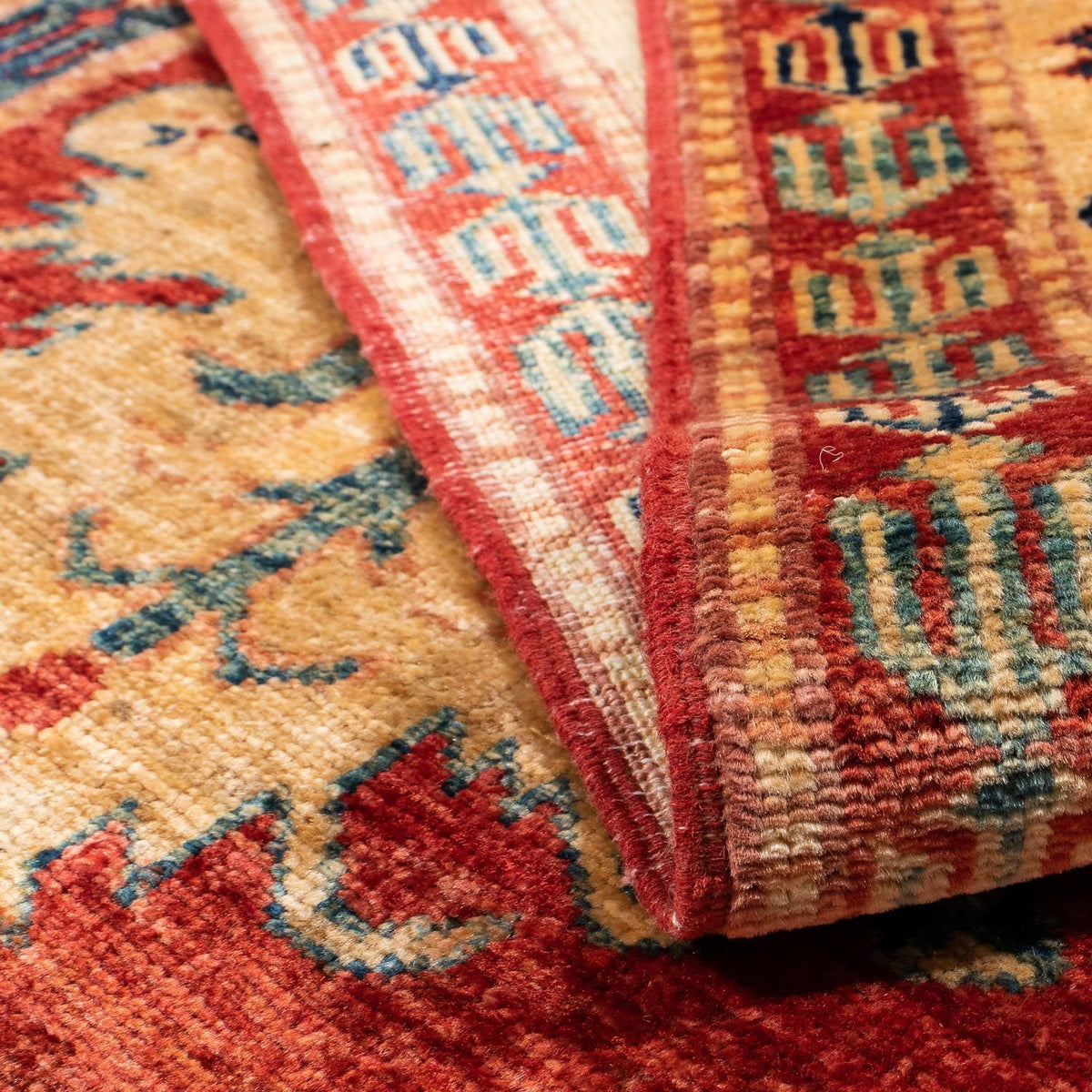 Tapis Ziegler - Kazak - 247 x 172 cm - rouge foncé