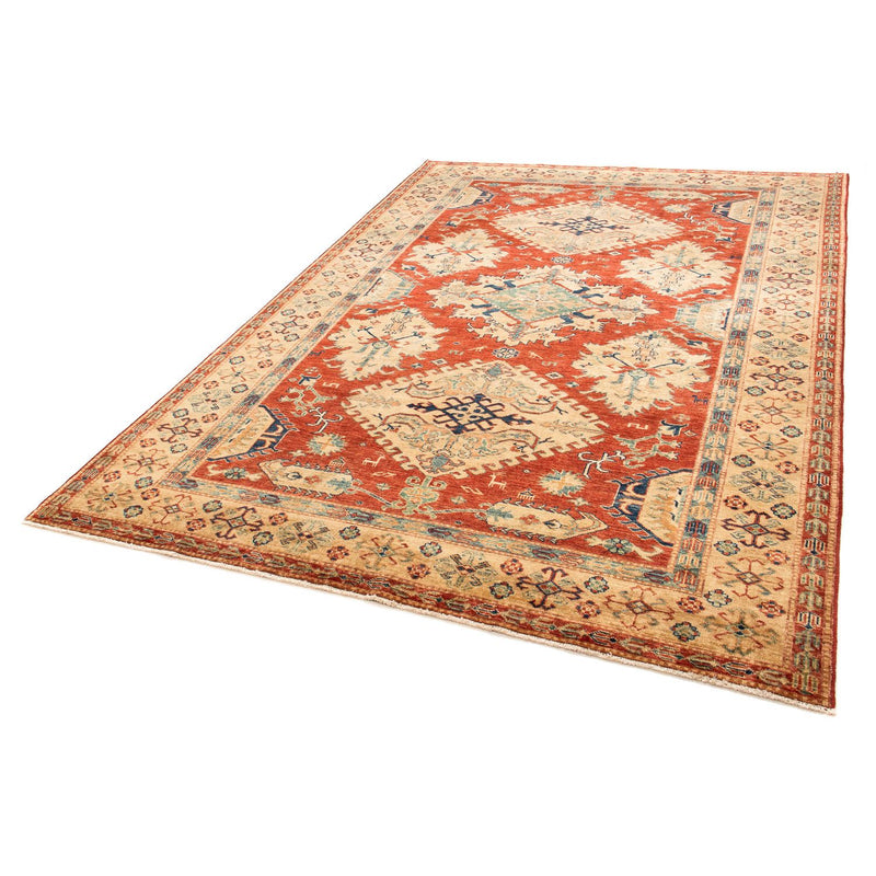 Tapis Ziegler - Kazak - 247 x 172 cm - rouge foncé