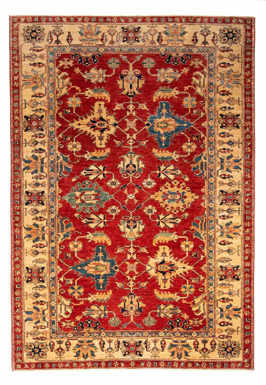 Tapis Ziegler - Kazak - 290 x 205 cm - rouge foncé