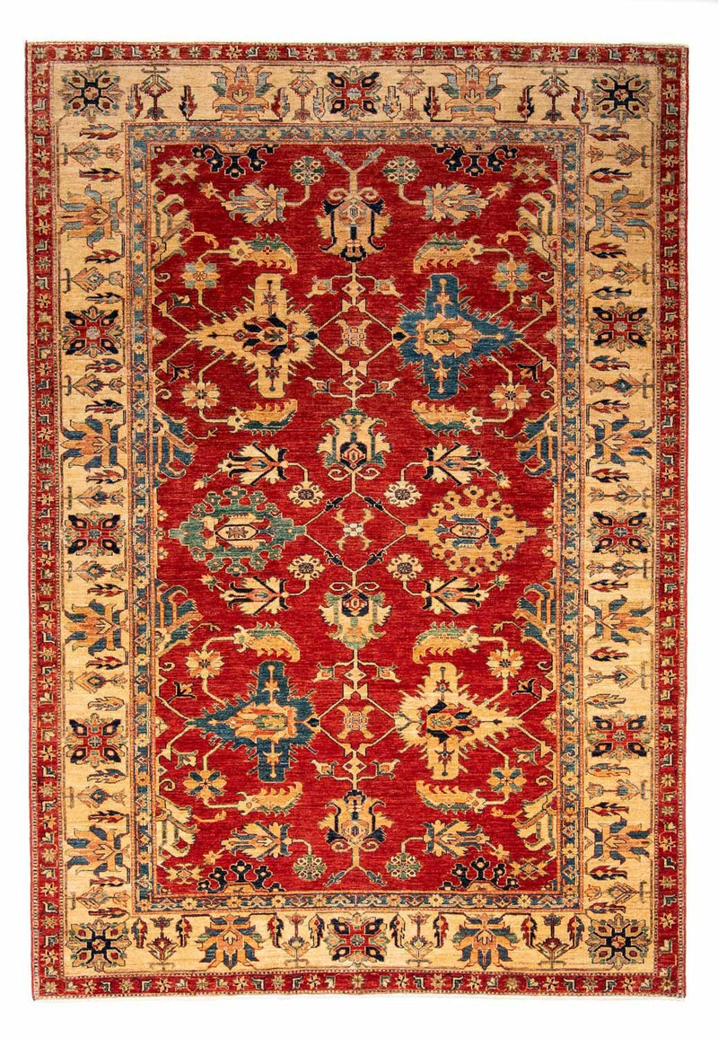 Tapis Ziegler - Kazak - 290 x 205 cm - rouge foncé