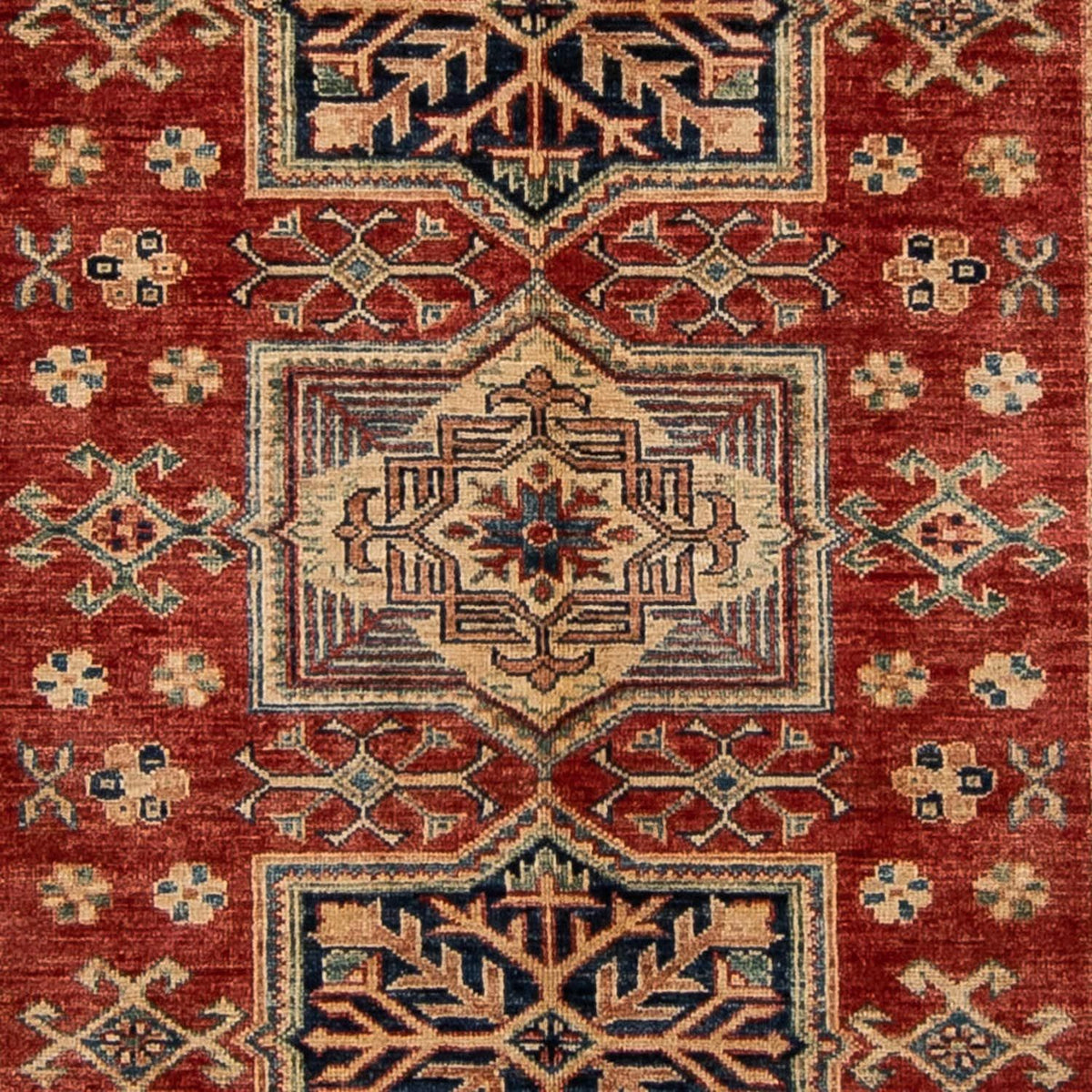 Tapis Ziegler - Kazak - 312 x 158 cm - rouge foncé