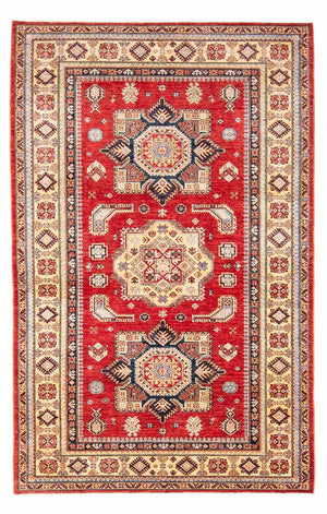 Tapis Ziegler - Kazak - 253 x 168 cm - rouge foncé