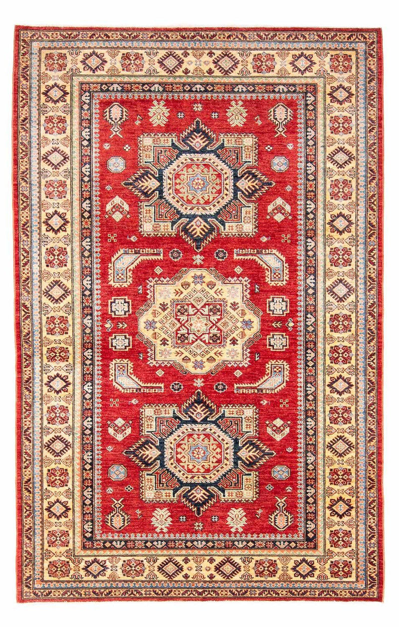 Tapis Ziegler - Kazak - 253 x 168 cm - rouge foncé