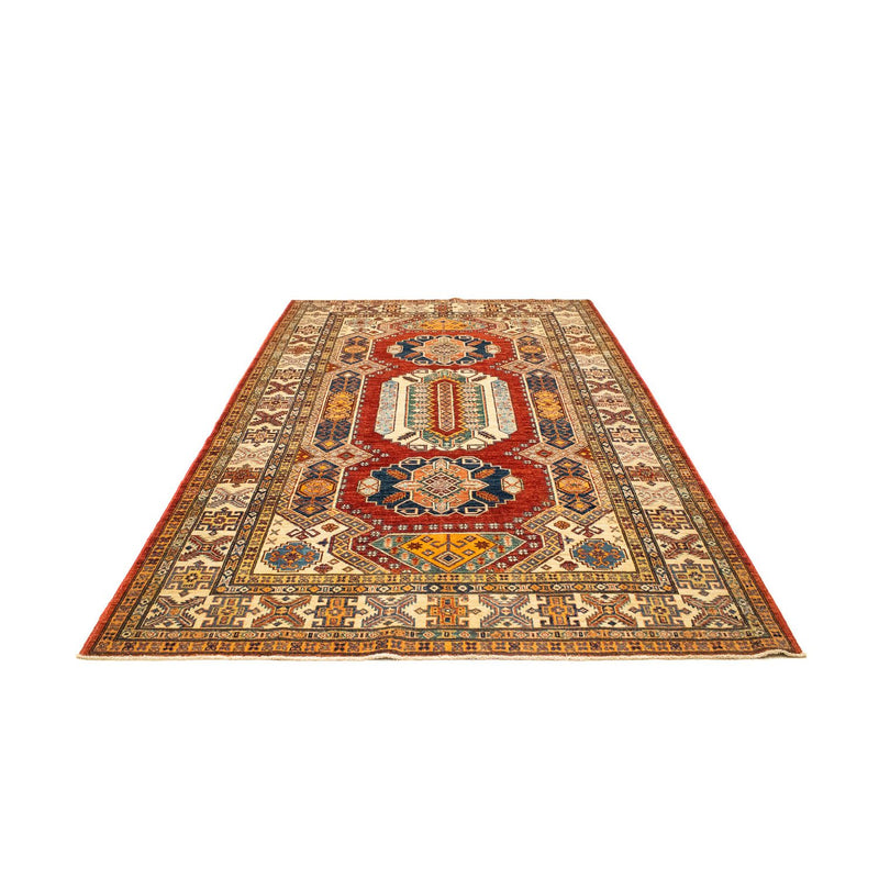 Tapis Ziegler - Kazak - 261 x 184 cm - rouge foncé
