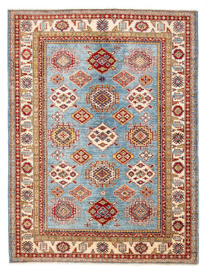 Tapis Ziegler - Kazak - 233 x 184 cm - bleu clair