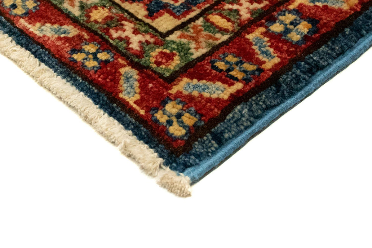 Tapis Ziegler - Kazak - 126 x 85 cm - bleu
