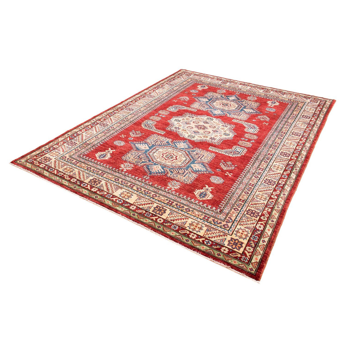 Tapis Ziegler - Kazak - 237 x 173 cm - rouge foncé