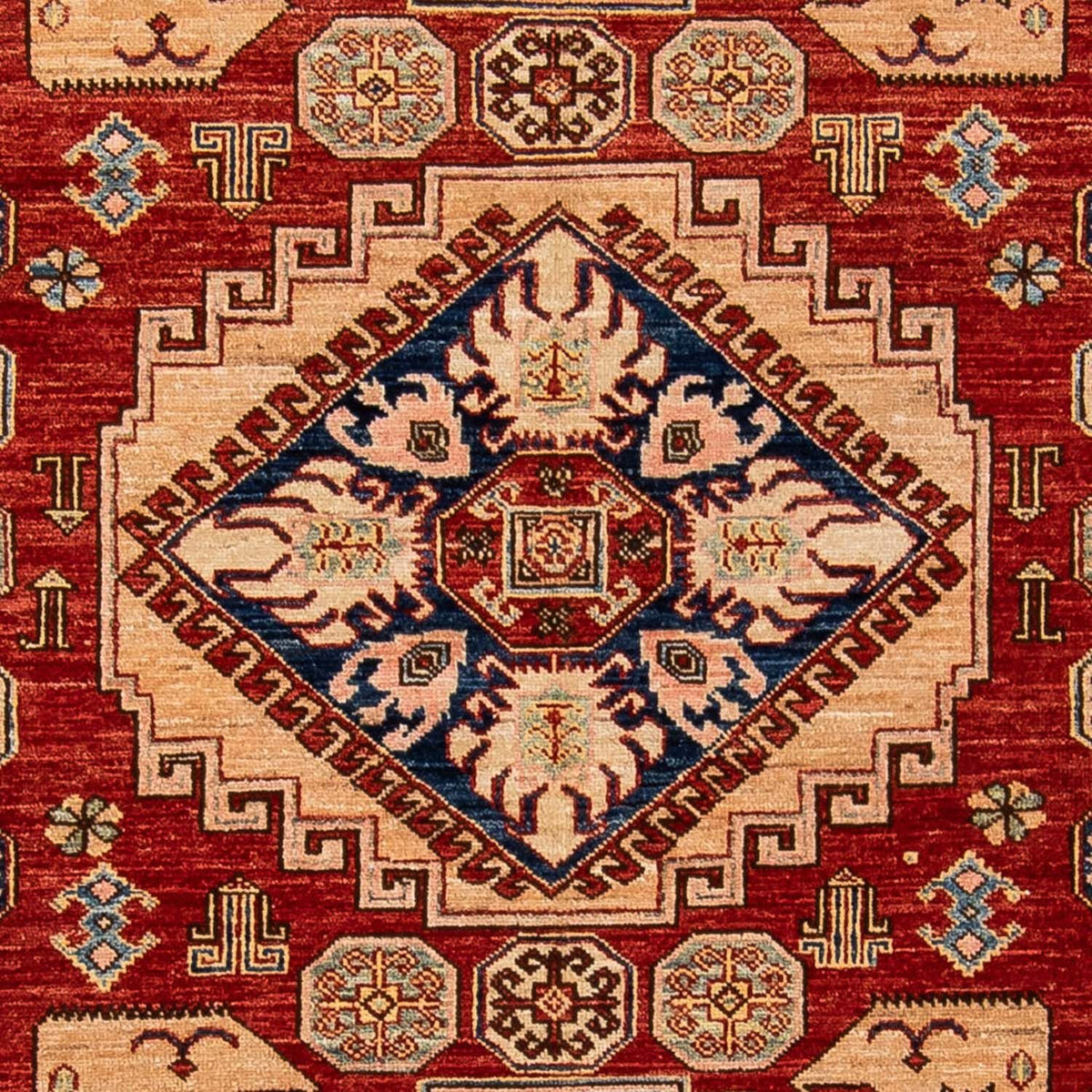 Tapis Ziegler - Kazak - 242 x 167 cm - rouge foncé