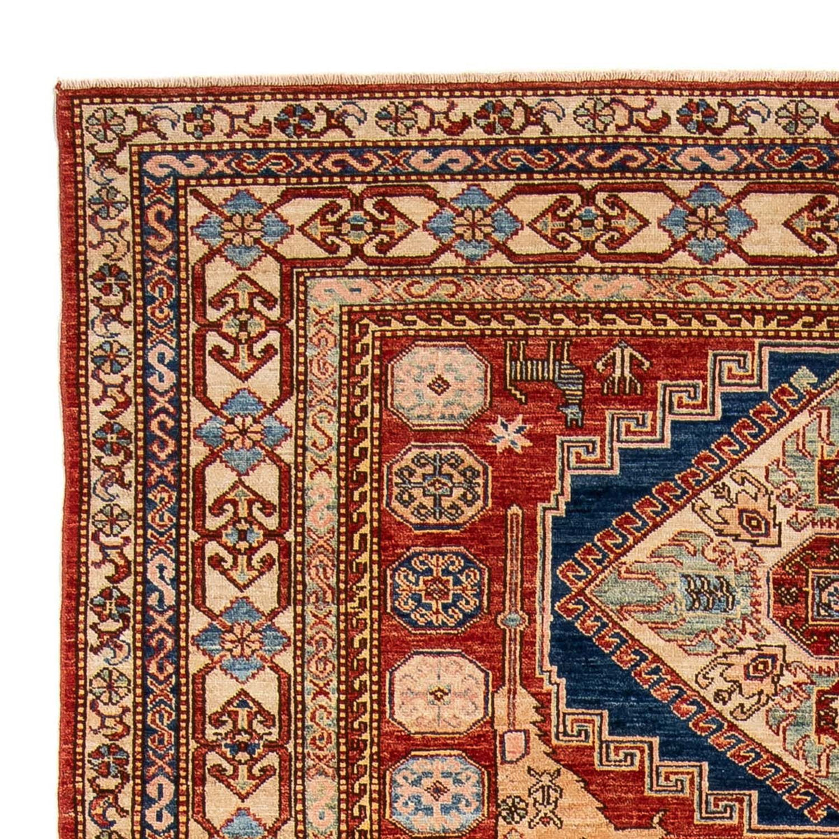 Tapis Ziegler - Kazak - 242 x 167 cm - rouge foncé