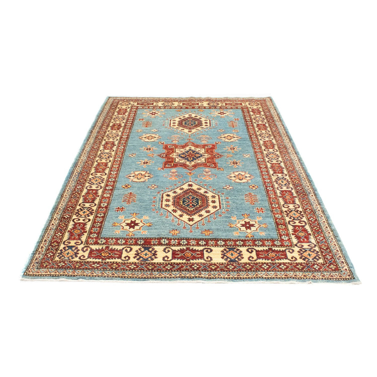 Tapis Ziegler - Kazak - 207 x 149 cm - turquoise