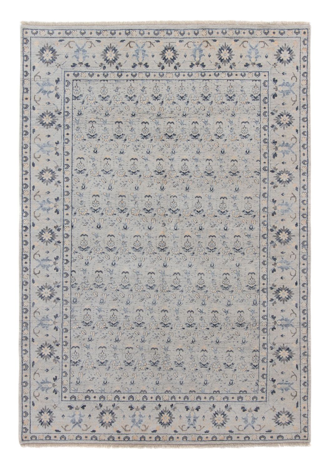 Tapis design - 233 x 173 cm - gris