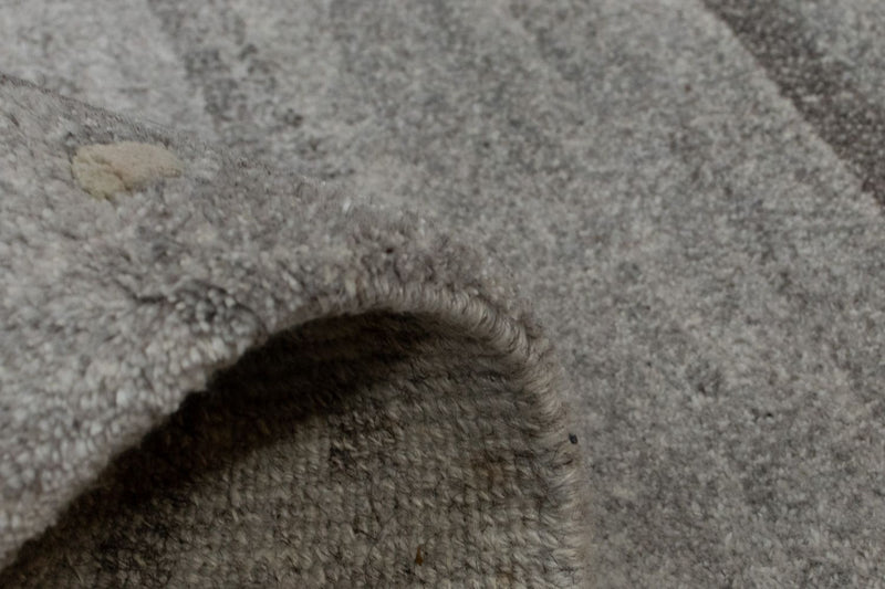 Tapis Népalais - 90 x 60 cm - gris