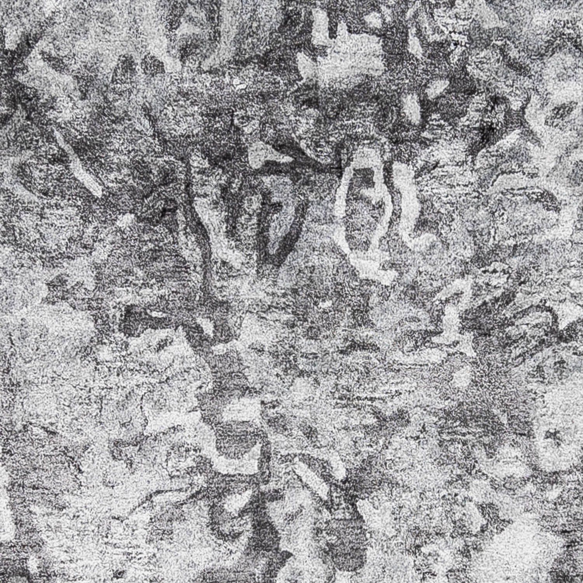 Tapis design - 300 x 200 cm - argent