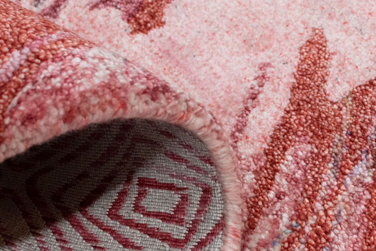Tapis design - 140 x 70 cm - rouge