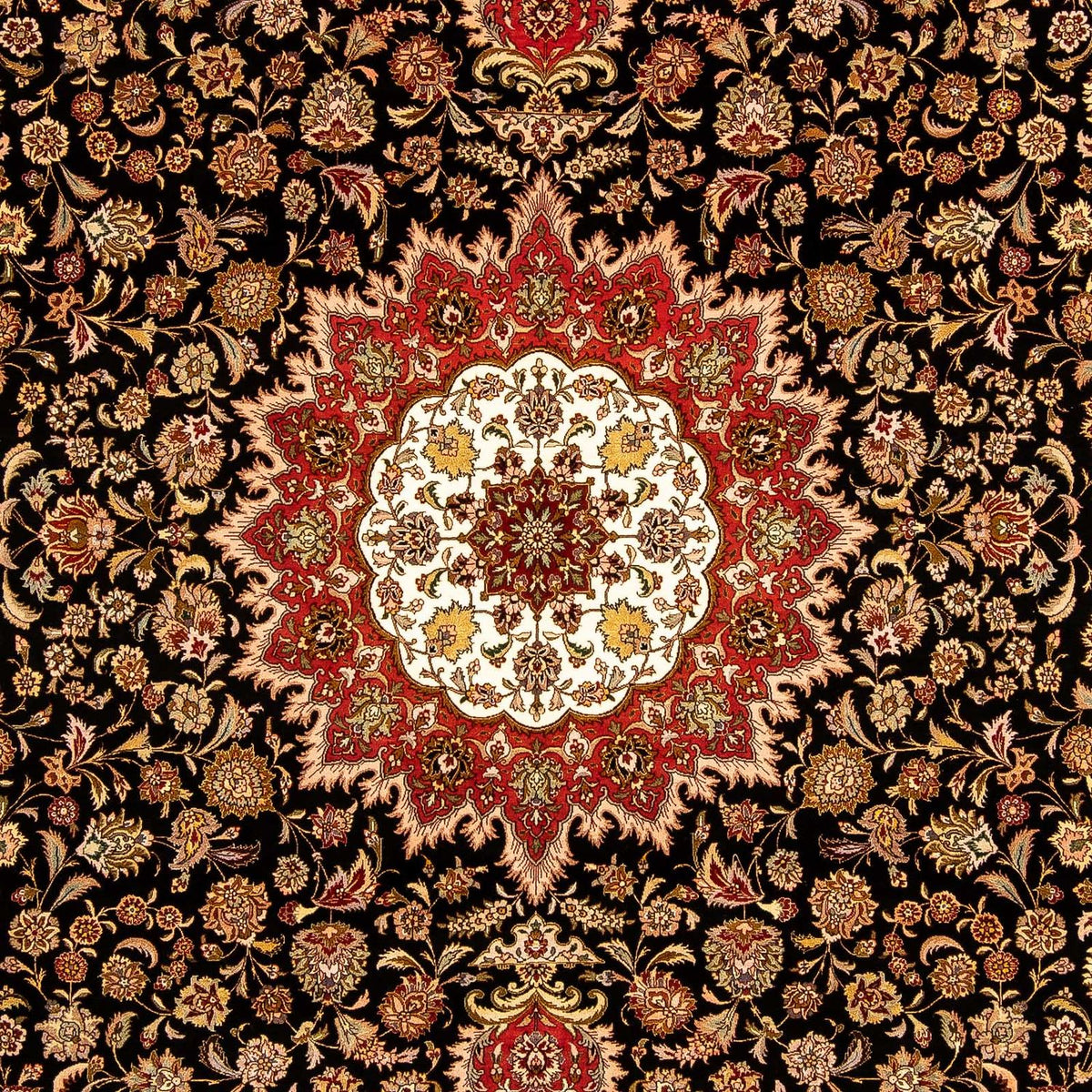 Tapis persan - Tabriz - Royal - 348 x 250 cm - rouge