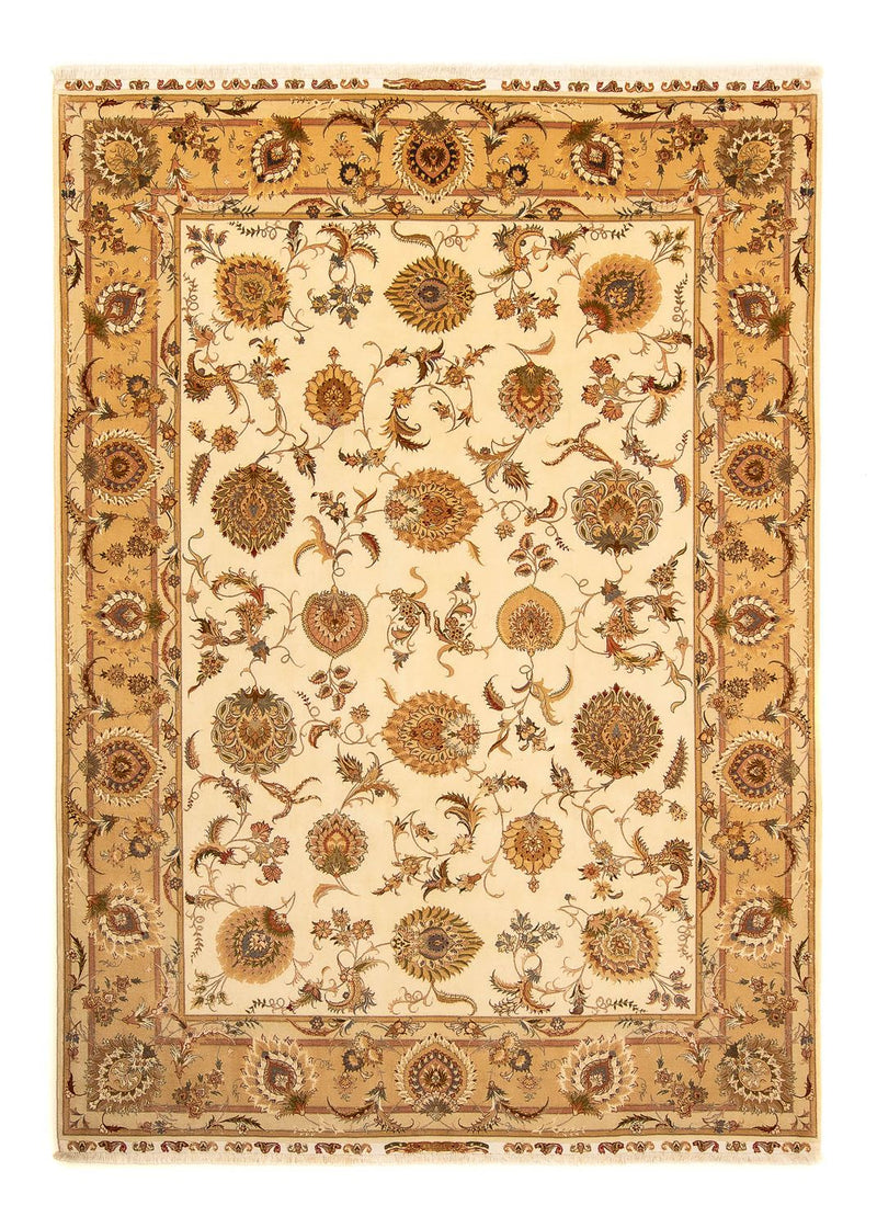 Tapis persan - Tabriz - Royal - 352 x 256 cm - beige