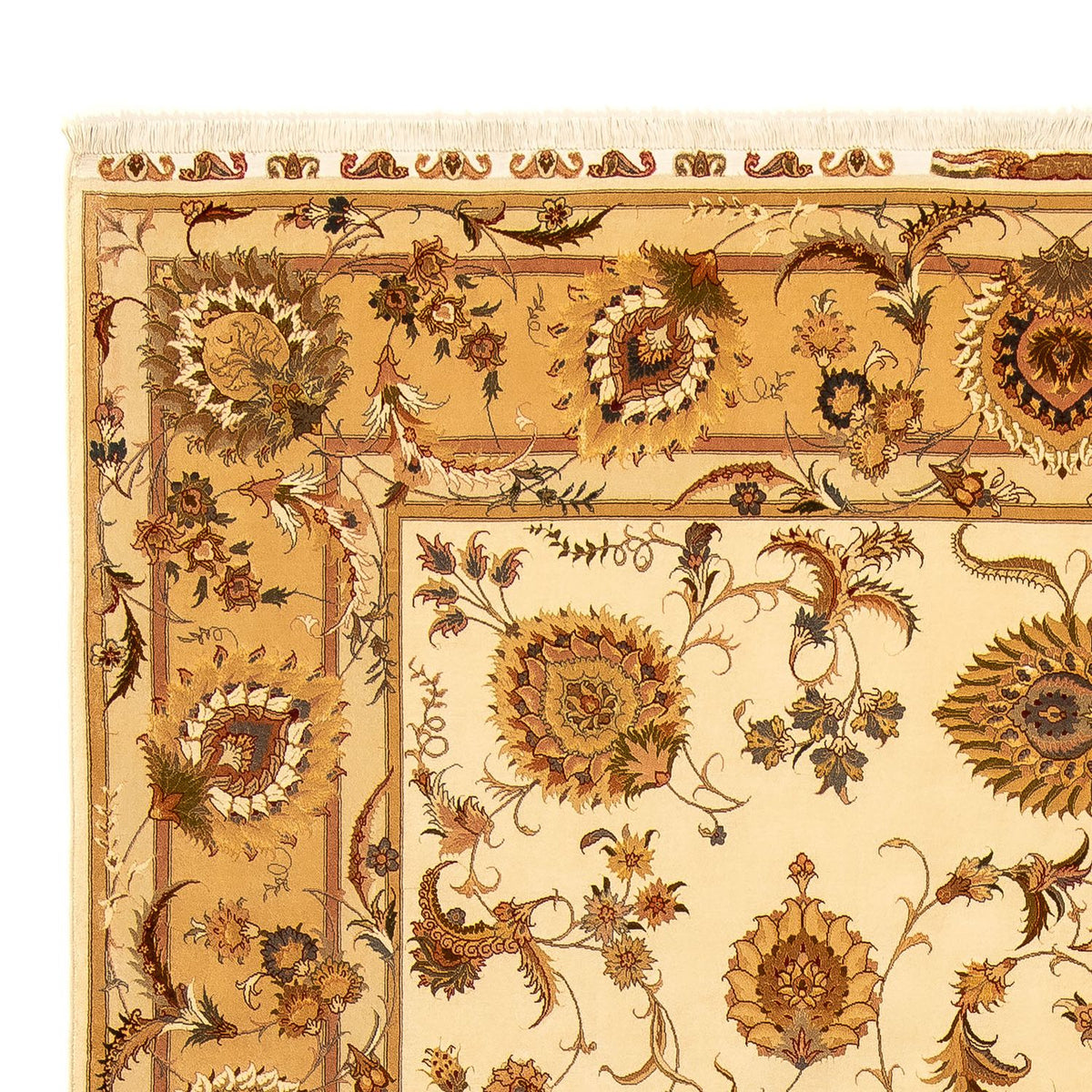 Tapis persan - Tabriz - Royal - 352 x 256 cm - beige