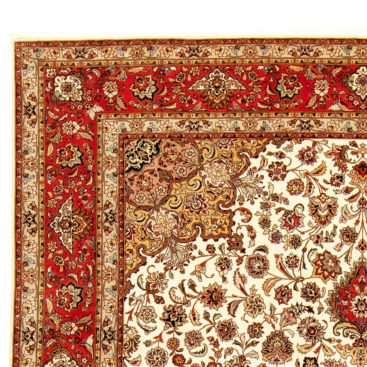 Tapis persan - Tabriz - Royal - 354 x 255 cm - beige