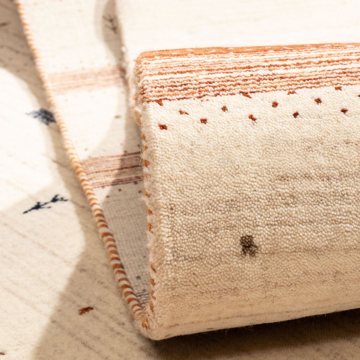 Tapis Gabbeh - Loribaft Persan - 304 x 206 cm - beige