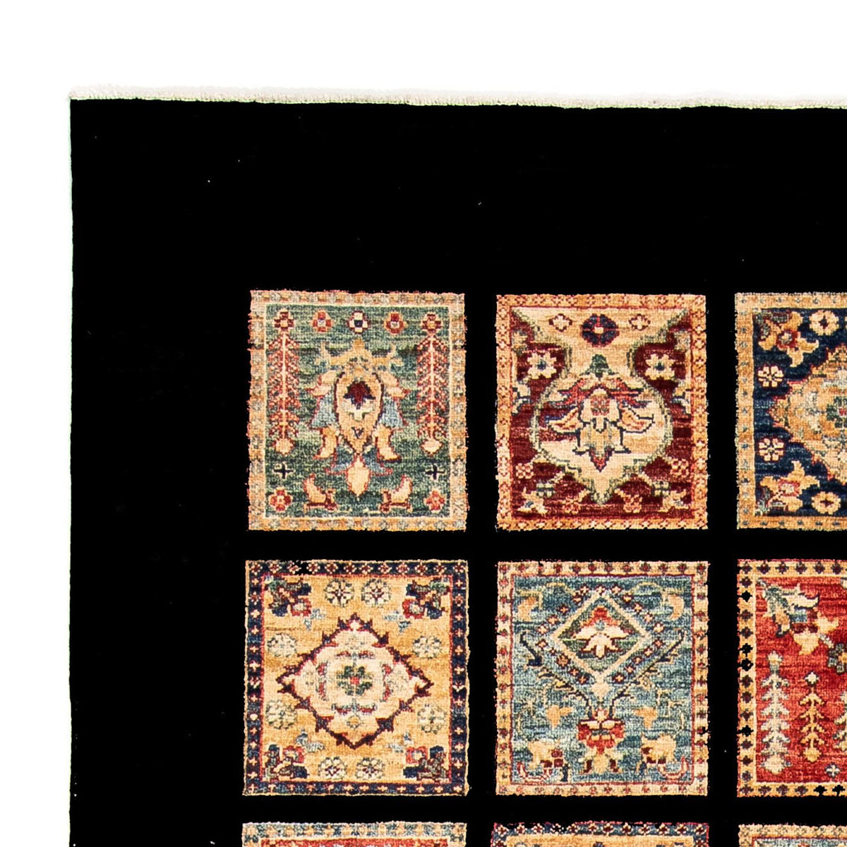 Tapis Ziegler - 240 x 170 cm - bleu foncé