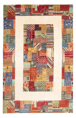Tapis Gabbeh - Loribaft Persan - 291 x 198 cm - multicolore