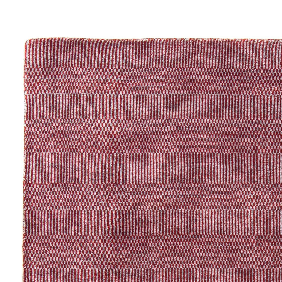 Tapis design - 201 x 142 cm - rouge