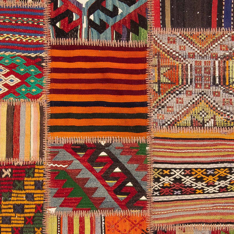 Tapis patchwork - 238 x 168 cm - multicolore