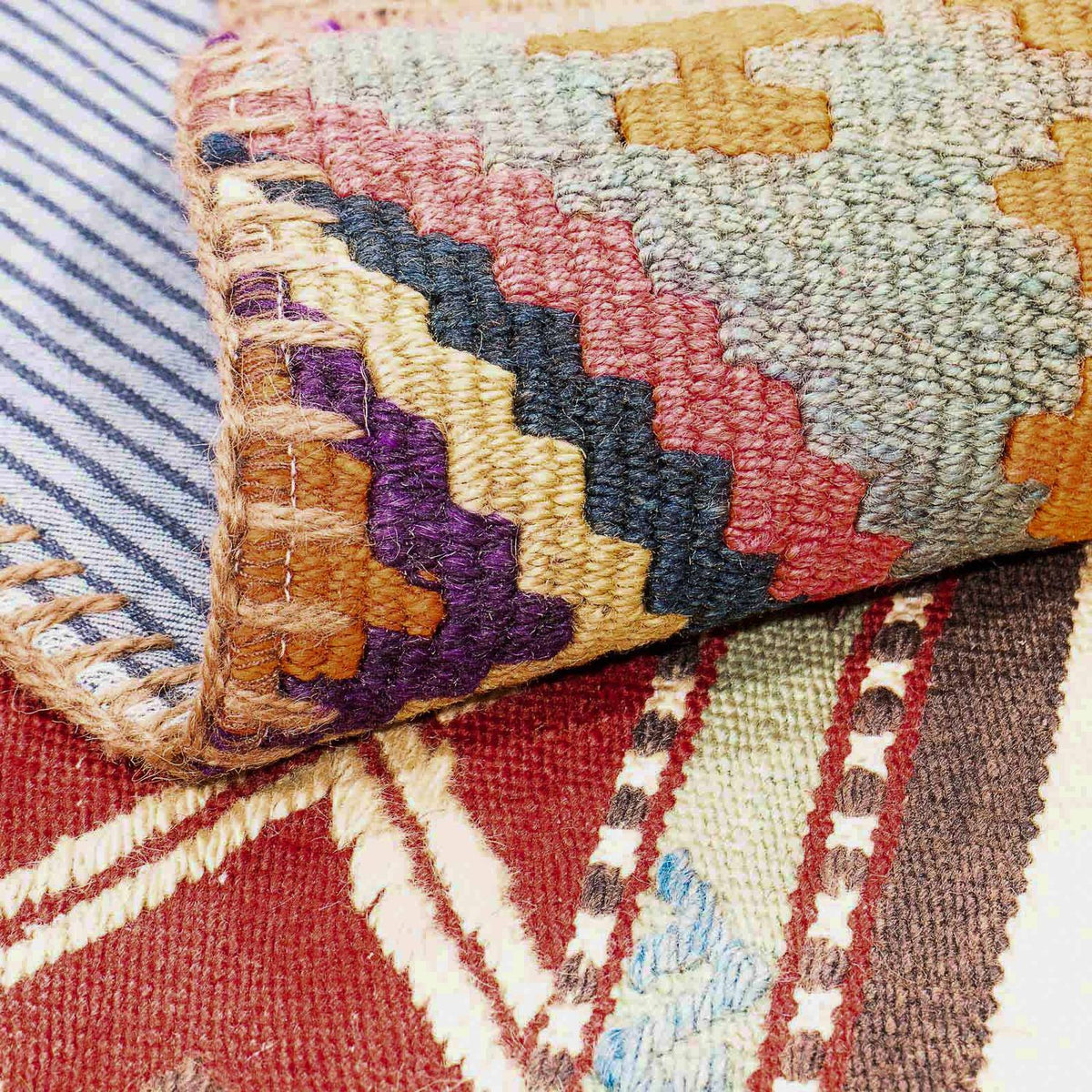 Tapis patchwork - 238 x 168 cm - multicolore