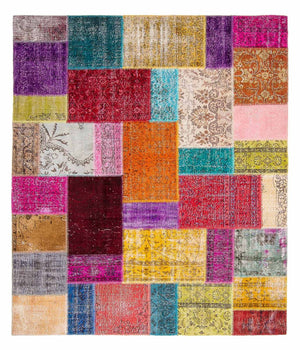 Tapis patchwork - 300 x 200 cm - multicolore