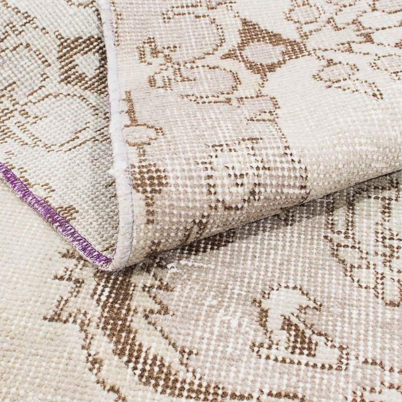 Tapis de couloir Tapis vintage - 213 x 112 cm - beige