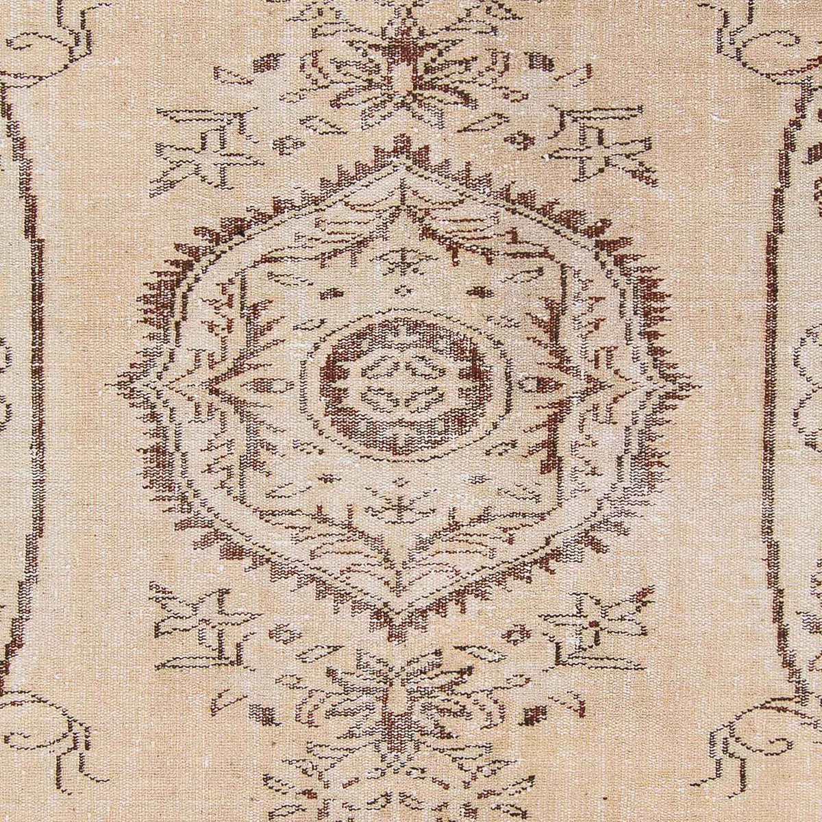 Tapis vintage - 267 x 178 cm - beige clair