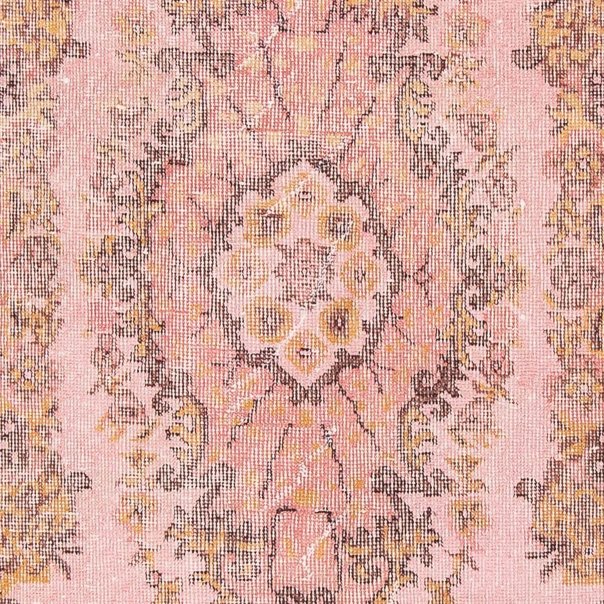 Tapis de couloir Tapis vintage - 210 x 114 cm - rose