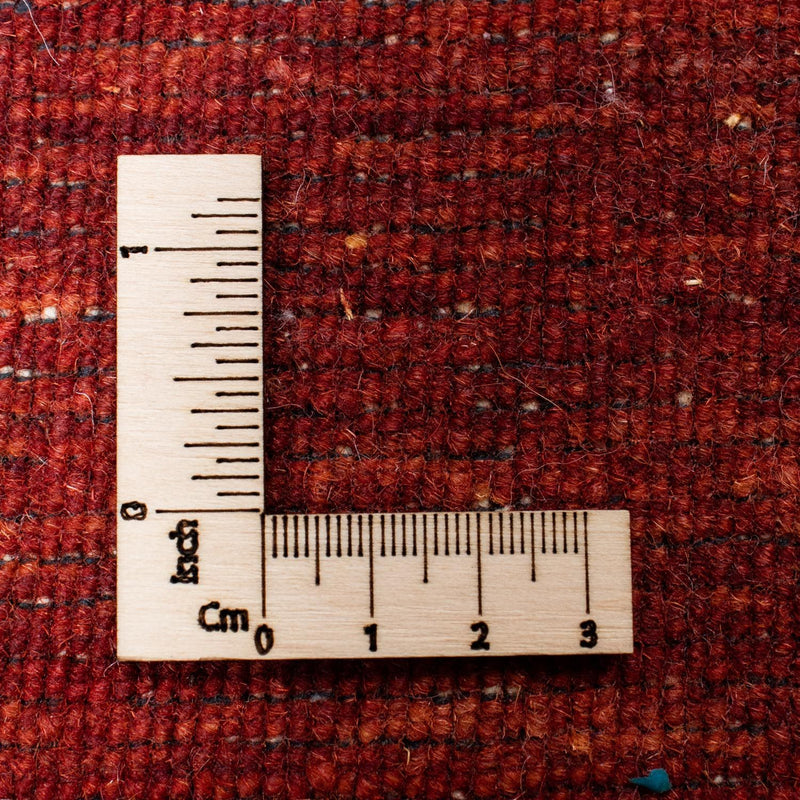 Tapis Gabbeh - Loribaft Persan - 204 x 140 cm - rouge