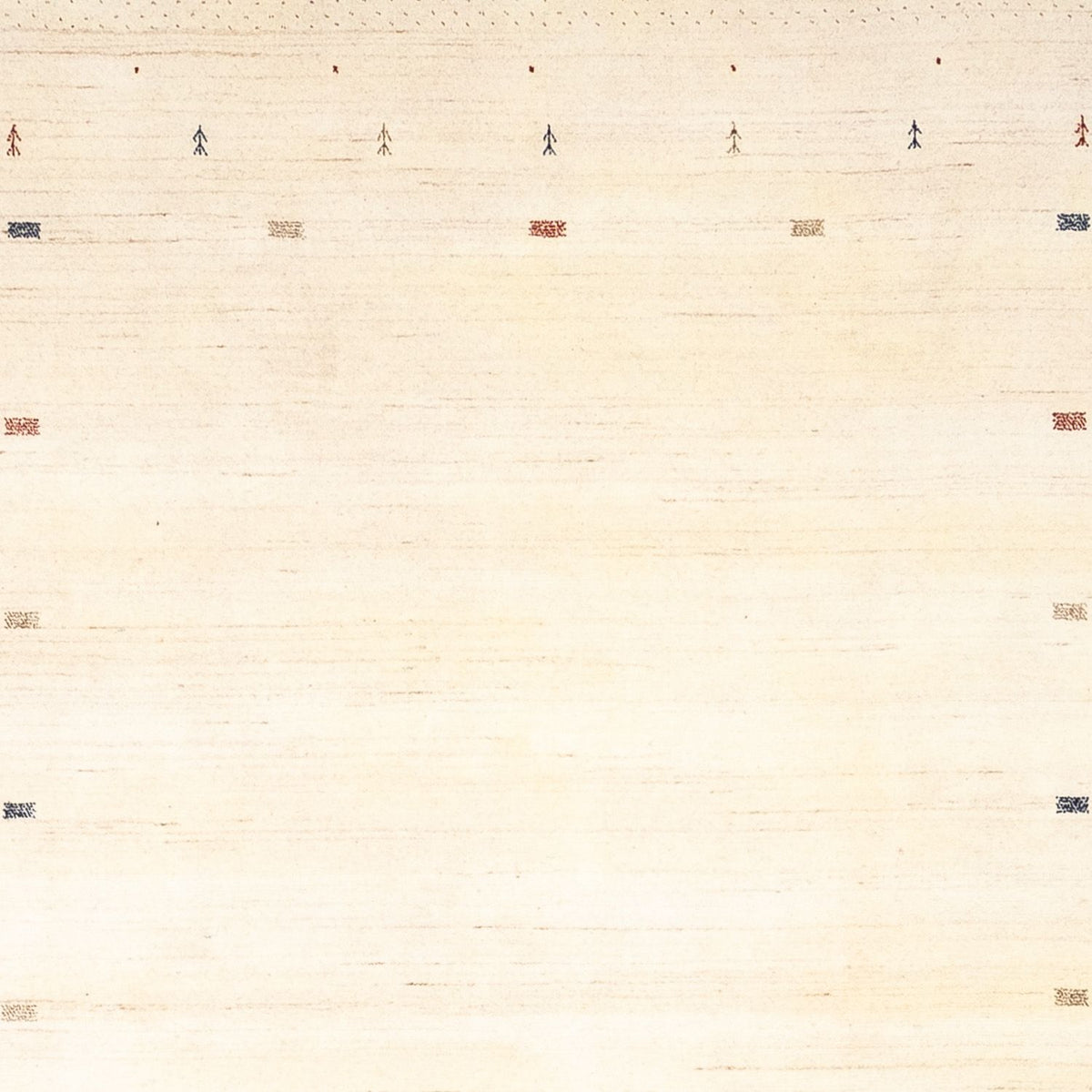 Tapis Gabbeh - Loribaft Persan - 346 x 254 cm - beige