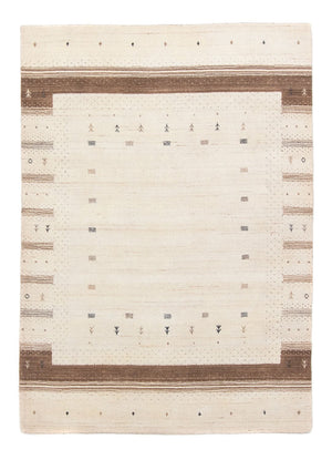Tapis Gabbeh - Loribaft Persan - 201 x 144 cm - beige